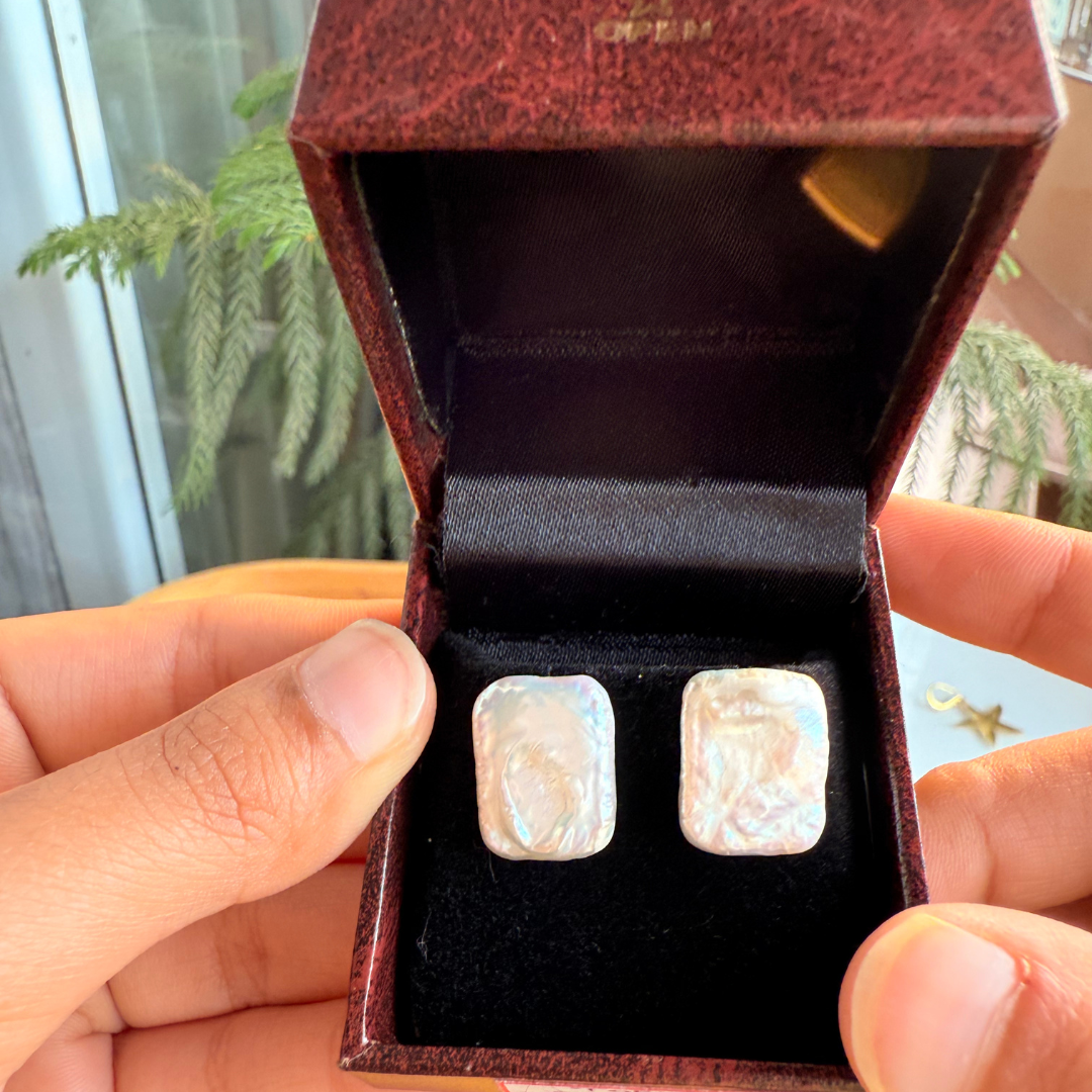 Mother of pearl earings