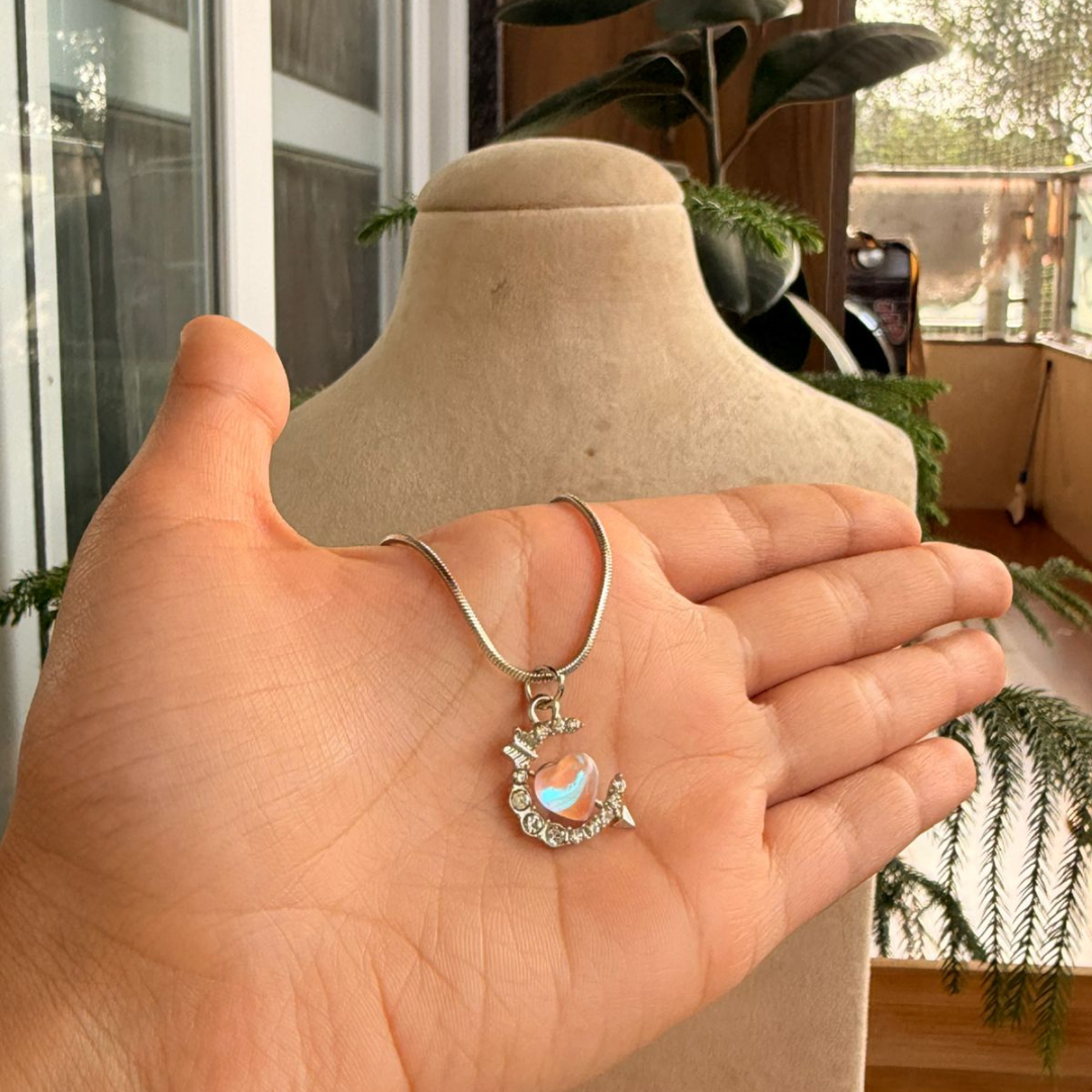 killer heart necklace