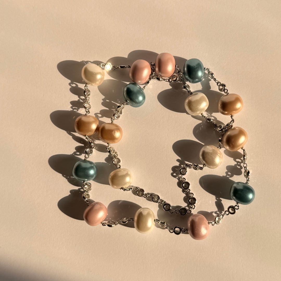 shell pearl necklace