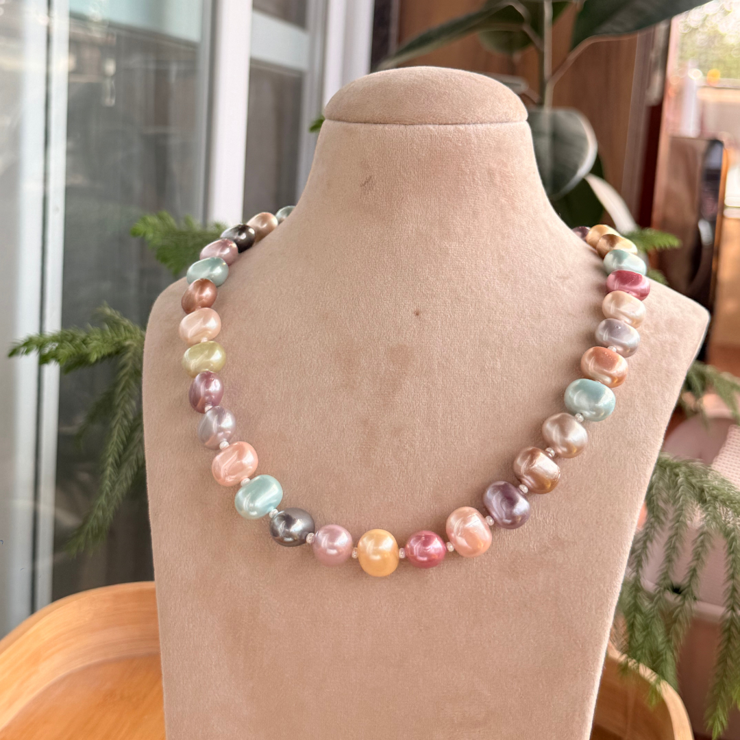 shell pearl necklace